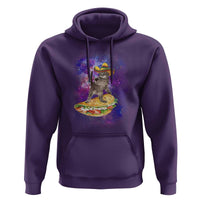 Funny Cinco De Mayo Cat Hoodie Astronaut Kitten Flying A Taco