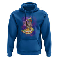 Funny Cinco De Mayo Cat Hoodie Astronaut Kitten Flying A Taco
