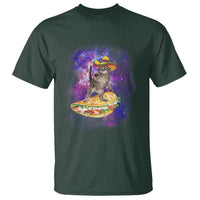 Funny Cinco De Mayo Cat T Shirt Astronaut Kitten Flying A Taco