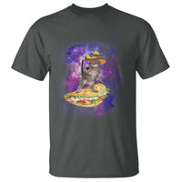 Funny Cinco De Mayo Cat T Shirt Astronaut Kitten Flying A Taco