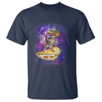 Funny Cinco De Mayo Cat T Shirt Astronaut Kitten Flying A Taco
