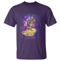 Funny Cinco De Mayo Cat T Shirt Astronaut Kitten Flying A Taco