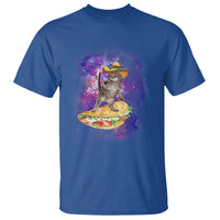 Funny Cinco De Mayo Cat T Shirt Astronaut Kitten Flying A Taco