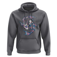 Transgender Ally Koi Fish Hoodie Funny Japanese Art Graphic