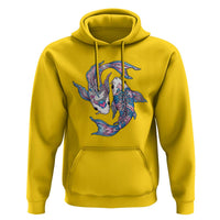 Transgender Ally Koi Fish Hoodie Funny Japanese Art Graphic