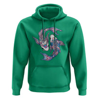 Transgender Ally Koi Fish Hoodie Funny Japanese Art Graphic