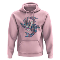 Transgender Ally Koi Fish Hoodie Funny Japanese Art Graphic