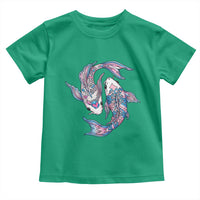 Transgender Ally Koi Fish Toddler T Shirt Funny Japanese Art Graphic