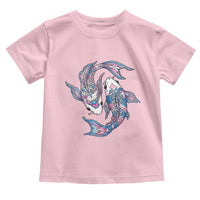 Transgender Ally Koi Fish Toddler T Shirt Funny Japanese Art Graphic