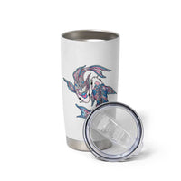 Transgender Ally Koi Fish Tumbler Cup Funny Japanese Art Graphic