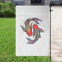 Rainbow Koi Fish LGBTQ Pride Garden Flag Colorful Japanese Carp