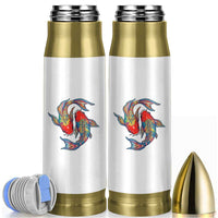Rainbow Koi Fish LGBTQ Pride Bullet Tumbler Colorful Japanese Carp