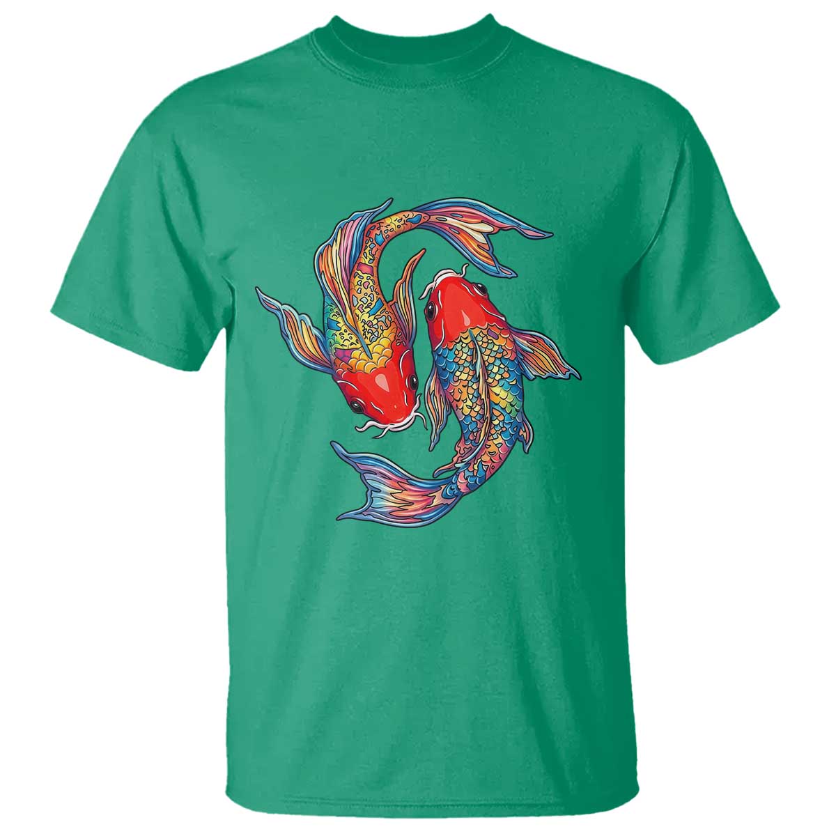 Rainbow Koi Fish LGBTQ Pride T Shirt Colorful Japanese Carp