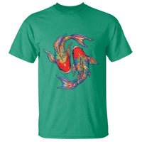 Rainbow Koi Fish LGBTQ Pride T Shirt Colorful Japanese Carp