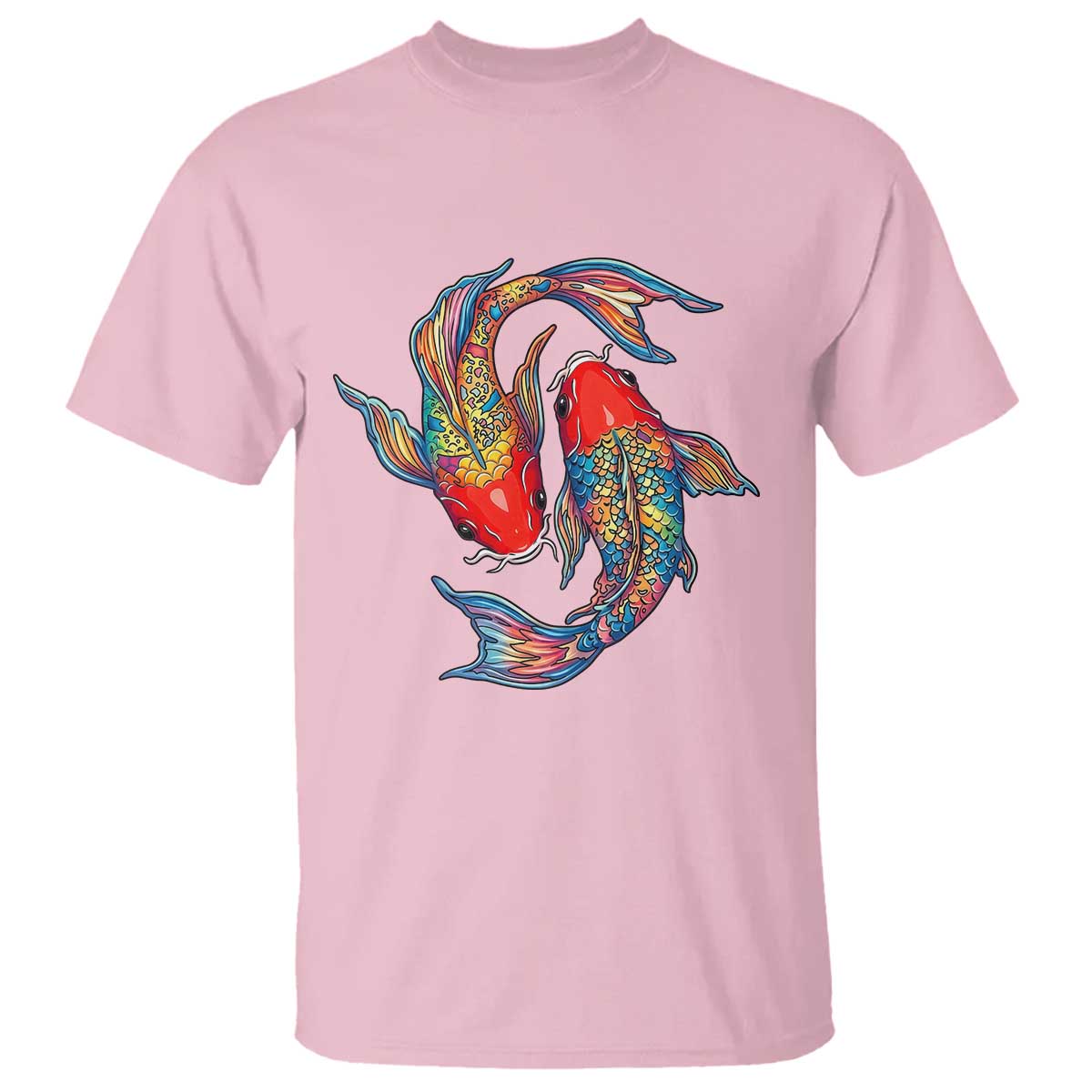 Rainbow Koi Fish LGBTQ Pride T Shirt Colorful Japanese Carp