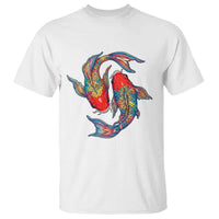 Rainbow Koi Fish LGBTQ Pride T Shirt Colorful Japanese Carp