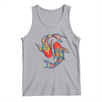 Rainbow Koi Fish LGBTQ Pride Tank Top Colorful Japanese Carp