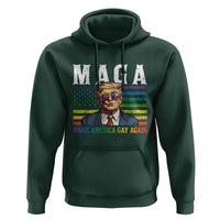 Make America Gay Again Hoodie LGBTQ Political Satire