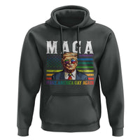 Make America Gay Again Hoodie LGBTQ Political Satire