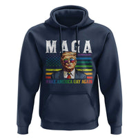Make America Gay Again Hoodie LGBTQ Political Satire