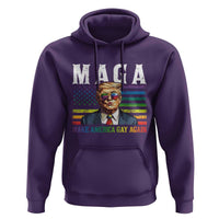Make America Gay Again Hoodie LGBTQ Political Satire