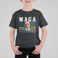 Make America Gay Again T Shirt For Kid LGBTQ Political Satire