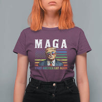 Make America Gay Again T Shirt For Women LGBTQ Political Satire