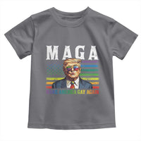 Make America Gay Again Toddler T Shirt LGBTQ Political Satire