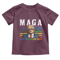 Make America Gay Again Toddler T Shirt LGBTQ Political Satire