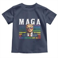 Make America Gay Again Toddler T Shirt LGBTQ Political Satire