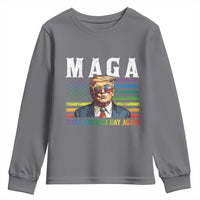Make America Gay Again Youth Sweatshirt LGBTQ Political Satire