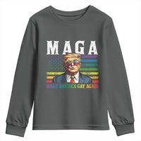 Make America Gay Again Youth Sweatshirt LGBTQ Political Satire