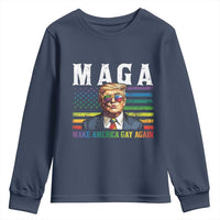Make America Gay Again Youth Sweatshirt LGBTQ Political Satire