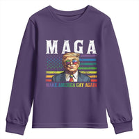Make America Gay Again Youth Sweatshirt LGBTQ Political Satire