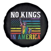 No Kings In America LGBT Pride Spare Tire Cover Anti Authoritarian Political