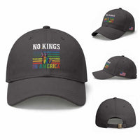 No Kings In America LGBT Pride Baseball Cap Anti Authoritarian Political