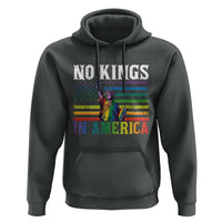 No Kings In America LGBT Pride Hoodie Anti Authoritarian Political