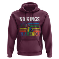 No Kings In America LGBT Pride Hoodie Anti Authoritarian Political