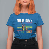 No Kings In America LGBT Pride T Shirt For Women Anti Authoritarian Political