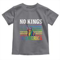 No Kings In America LGBT Pride Toddler T Shirt Anti Authoritarian Political