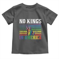 No Kings In America LGBT Pride Toddler T Shirt Anti Authoritarian Political