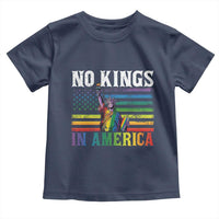 No Kings In America LGBT Pride Toddler T Shirt Anti Authoritarian Political