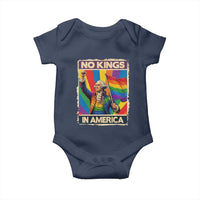Funny Patriotic LGBT Graphic Baby Onesie No Kings In America