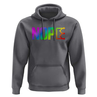 Nope No Kings Graphic Hoodie Humorous Political Gift