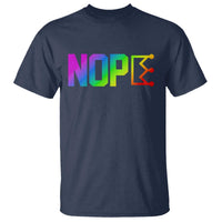 Nope No Kings Graphic T Shirt Humorous Political Gift
