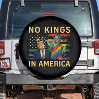 No Kings In America Statue Of Liberty Pride Spare Tire Cover Humorous Political Gift