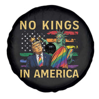 No Kings In America Statue Of Liberty Pride Spare Tire Cover Humorous Political Gift