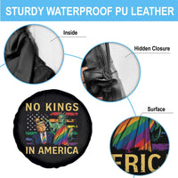 No Kings In America Statue Of Liberty Pride Spare Tire Cover Humorous Political Gift