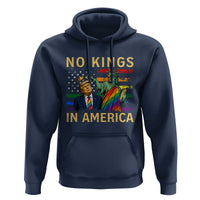 No Kings In America Statue Of Liberty Pride Hoodie Humorous Political Gift