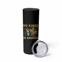 No Kings In America Statue Of Liberty Pride Skinny Tumbler Humorous Political Gift